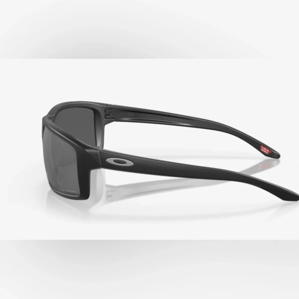 NWOT - Authentic - Oakley Gibston Polarized Sunglasses - Black / Grey - Picture 4 of 16